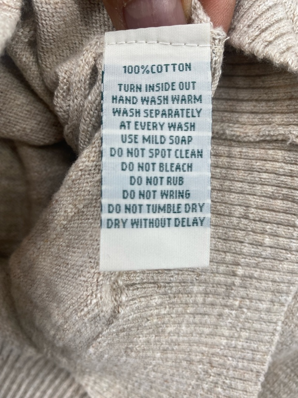 Rodd & Gunn Brown Cotton Buttonless V Neck Pullover Polo Size XLarge - Picture 6 of 6